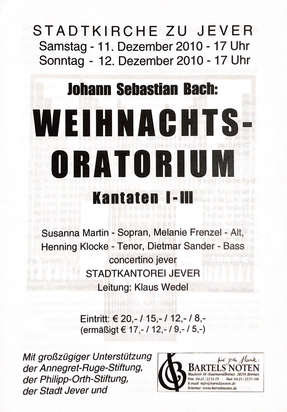 Konzert-Plakat
